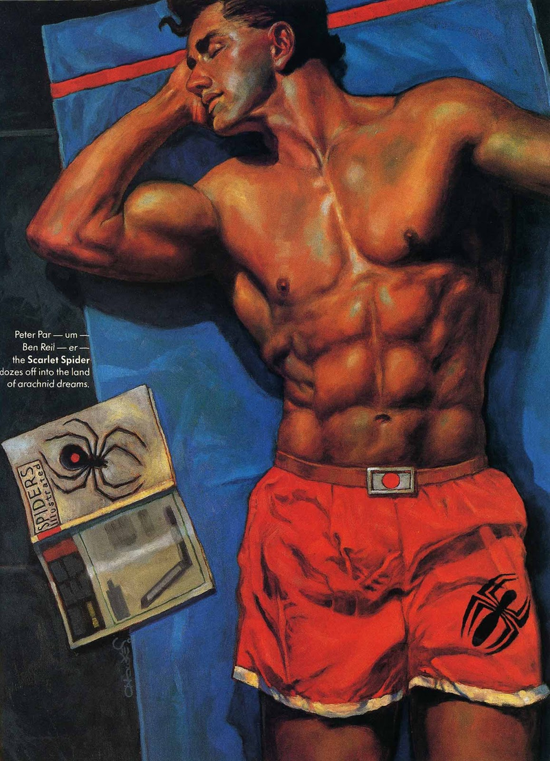 Illustration for article titled 10 Times When Comics And Movies Sexualized Male Superheroes